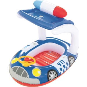 34103 Gölgelikli Direksiyonlu Deniz Botu Baby Float Renk Mavi