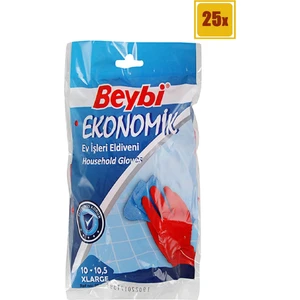 Ekonomik Bulaşık Eldiveni 10-10.5 25'li Set