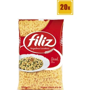 Dirsek Makarna 500 gr 20'li Set