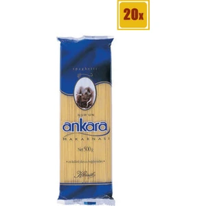 Nuh Ankara Çubuk Makarna 500 gr 20'li Set