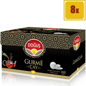 Demlik Poşet Çay Gurme 100'lü 8'li Set
