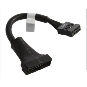 19 Pin USB 3.0 Erkek 9 Pin USB 2.0 Dişi Dönüştürücü Çevirici Kablo