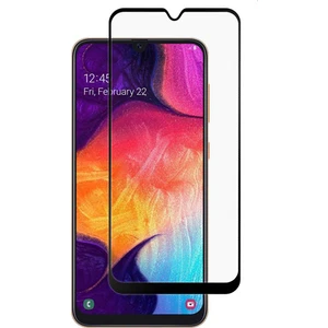 Case 4U Samsung Galaxy A50s / A30s / A50 Tam Kaplayan Tamperli Cam Ekran Koruyucu Curved Kırılmaz Kenar