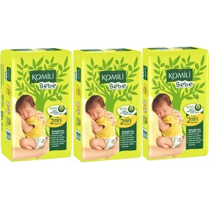 Bebe Bebek Bezi 2 Numara 3-6 kg 42+42+42=126 Adet Bez