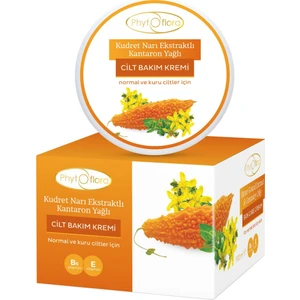 Phytoflora Kudret Narı Ekstraktlı Ve Kantaron Yağlı Cilt Bakım Kremi