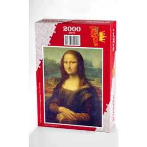 King Of Puzzle Mona Lisa / Leonardo da Vinci Ahşap Puzzle 2000 Parça (KR52-MM)