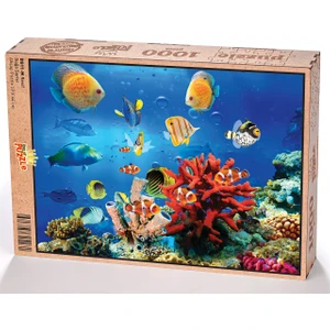 King Of Puzzle Resif Ahşap Puzzle 1000 Parça (DG11-M)