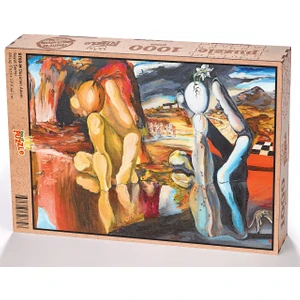 King Of Puzzle Düşünen Adam Ahşap Puzzle 1000 Parça (ST03-M)