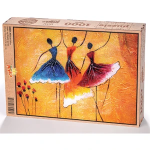 King Of Puzzle Balerinler Ahşap Puzzle 1000 Parça (DM01-M)