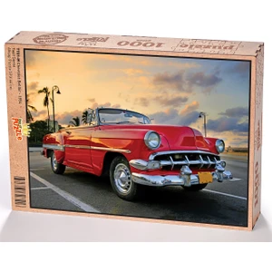King Of Puzzle Chevrolet Bel Air - 1954 Ahşap Puzzle 1000 Parça (TT01-M)