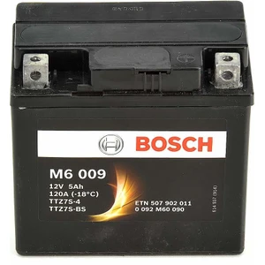 5 Amper AGM Motosiklet Aküsü M6009