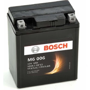6 Amper AGM Motosiklet Aküsü M6006