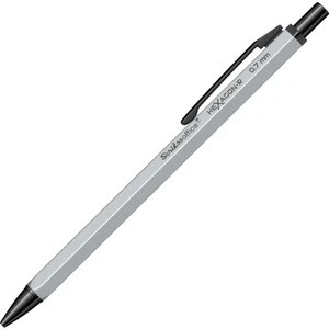 Hexagon-R Versatil Kalem 0,7 mm Mat Gümüş Aluminyum Kaplama Gövde ile