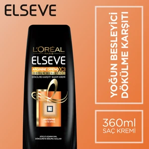 L'Oréal Paris Elseve Arginine Direnç X3 Nutri Omega Bakım Kremi 360 Ml