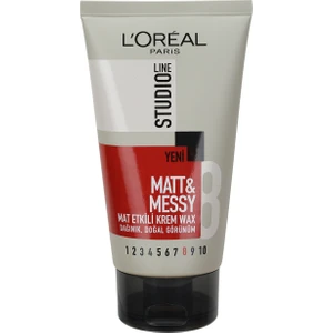 Studio Line Matt&Messy Mat Etkili Krem Wax 150 Ml