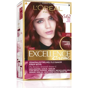 L'Oréal Paris Excellence Creme Saç Boyası - 5.62 Nefis Kızıl Kahve