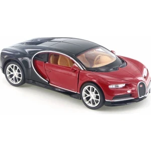 Bugatti Chiron Metal Araba 1 32 Scale Çek Bırak Araba Kırmızı