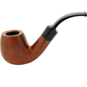 9 Mm. Metal Halkalı Maun Ahşap Pipo Py57