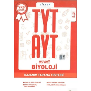 Bilfen Yayınları TYT AYT Biyoloji Kazanım Tarama Testleri