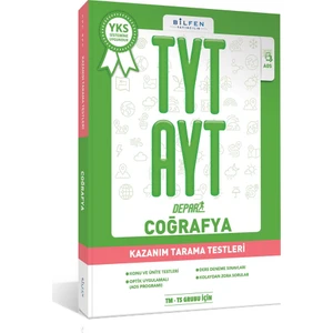 Bilfen Yayınları TYT AYT Coğrafya Kazanım Tarama Testleri