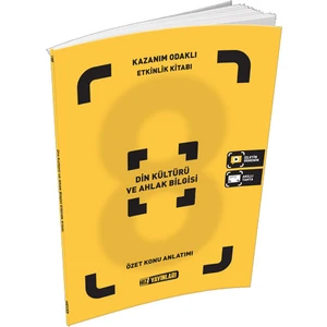 Hız Yayınları 8 Sınıf Din Kültürü Ve Ahlak Bilgisi Etkinlik Kitabı