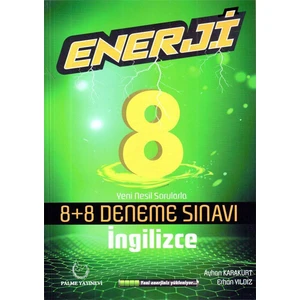 Palme Yayıncılık 8 Sınıf İngilizce Enerji Denemeleri 8+8