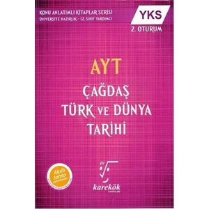 Karekök Yayıncılık AYT Çağdaş Türk ve Dünya Tarihi