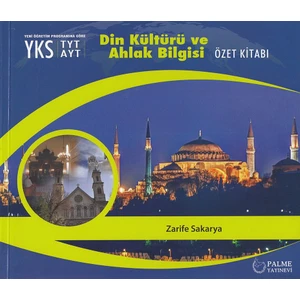 Palme Yayıncılık TYT AYT Din Kültürü Ve Ahlak Bilgisi Özet Kitabı