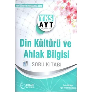 Palme Yayıncılık YKS AYT Din Kültürü Ve Ahlak Bilgisi Soru Bankası