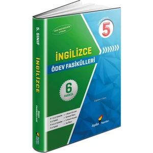 Aydın Yayınları 5. Sınıf İngilizce Ödev Fasikülleri