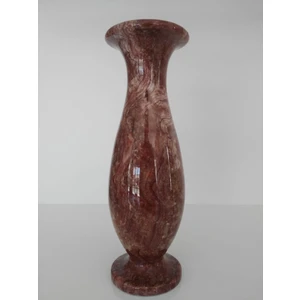 Mimart Stone Lale Vazo Mermer Dekor