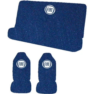 Fiat Mavi Oto Koltuk Servis Kılıfı 4 Parça Ön Arka Takım