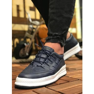 Deridün Yıldız Shoes Ch040 Ipekyol Beyaz Taban Erkek Ayakkabı Lacivert