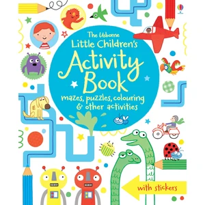 Little Children'S Activity Book: Mazes, Puzzles And Coloring