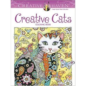 Creative Haven Creative Cats Coloring Book