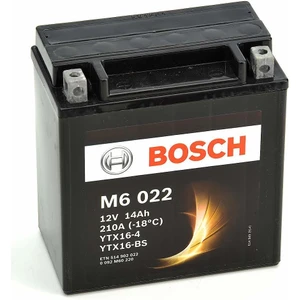 14 Amper AGM Motosiklet Aküsü M6022