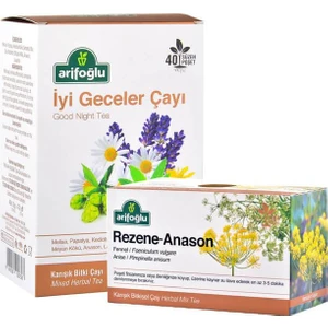 İyi Geceler Çayı 40lı + Rezene Anason Çayı 20li