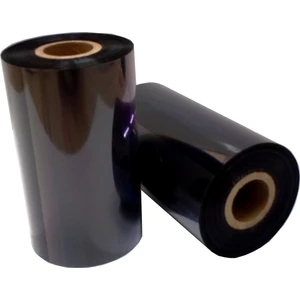 Dijital Barkod Wax Ribon Wax Out 1 inç / 1 Rulo 110 x 300 mt