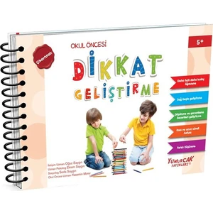 Dikkat Geliştirme 5 Yaş Kitabı Oğuz Saygın Yuva Yayınevi
