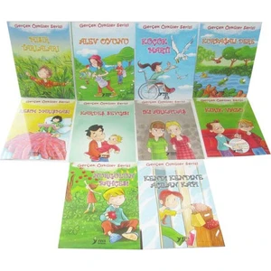 Gerçek Öyküler Serisi Düz Yazılı 10 Kitap Yuva Yayınları