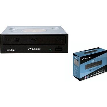 Pioneer BDR-208EBK (BD-R3) 15x Blu-Ray 128GB Multilayer Fiyatı