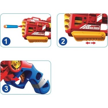 Vardem Oyuncak 20 Parça Yumuşak Mermili 8 Hazneli Tüfek Fiyatı