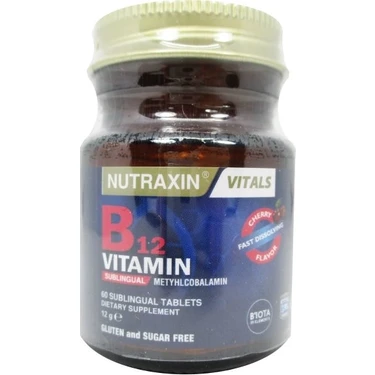 Nutraxin B12 Vitamin 1000mcg 60