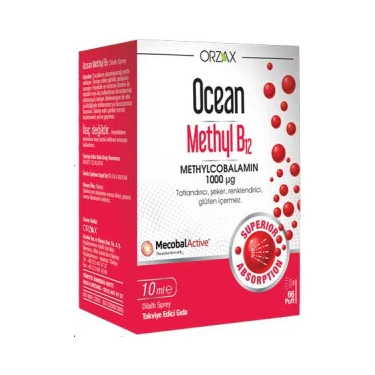 Ocean Methyl B12 1000 Mcg Sprey 10