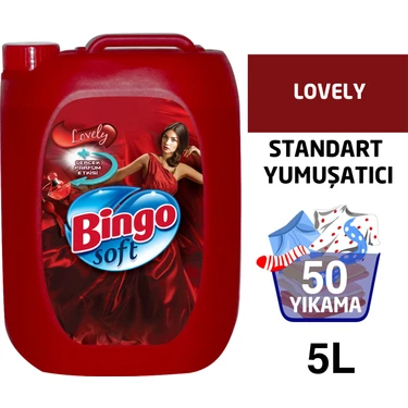 Bingo Soft Lovely Çamaşır Yumuşatıcısı 5