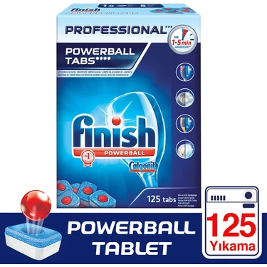 Finish Professional 125 Tablet Bulaşık Makinesi