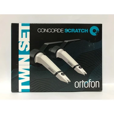 DJ機材 ortofon Concorde Twin Scratch Ortofon Concorde MKII Scratch Twin DJ Pikap İğnesi 2 Adet Fiyatı