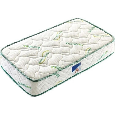 Pooly Bamboo Kumaş  Yaylı Yatak Lüx Soft  Yaylı Yatak 60x120