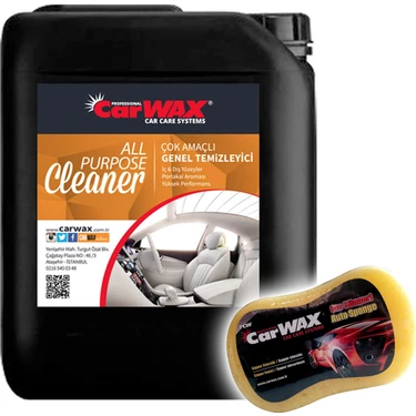 Carwax Genel Temizleyici Purpose Cleaner 5 kg Uygulama