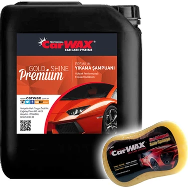 Carwax Premium Yıkama Şampuanı Premium Shampoo 5 kg Uygulama